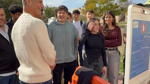 יום זהירות בדרכים מרגש בתיכון הרטוב לזכר כפיר עמשלם זל (3).jpeg